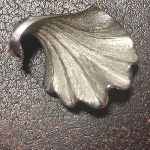 Trifari vintage Ginko Leaf pin